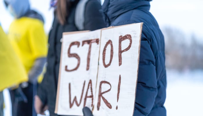 “Neither shall they learn war any more”